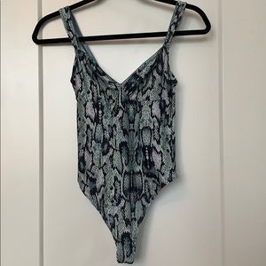 Out from Under (UO) Snakeskin Bodysuit